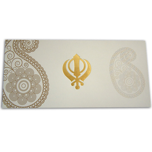 Sikh Wedding Card ABC 455