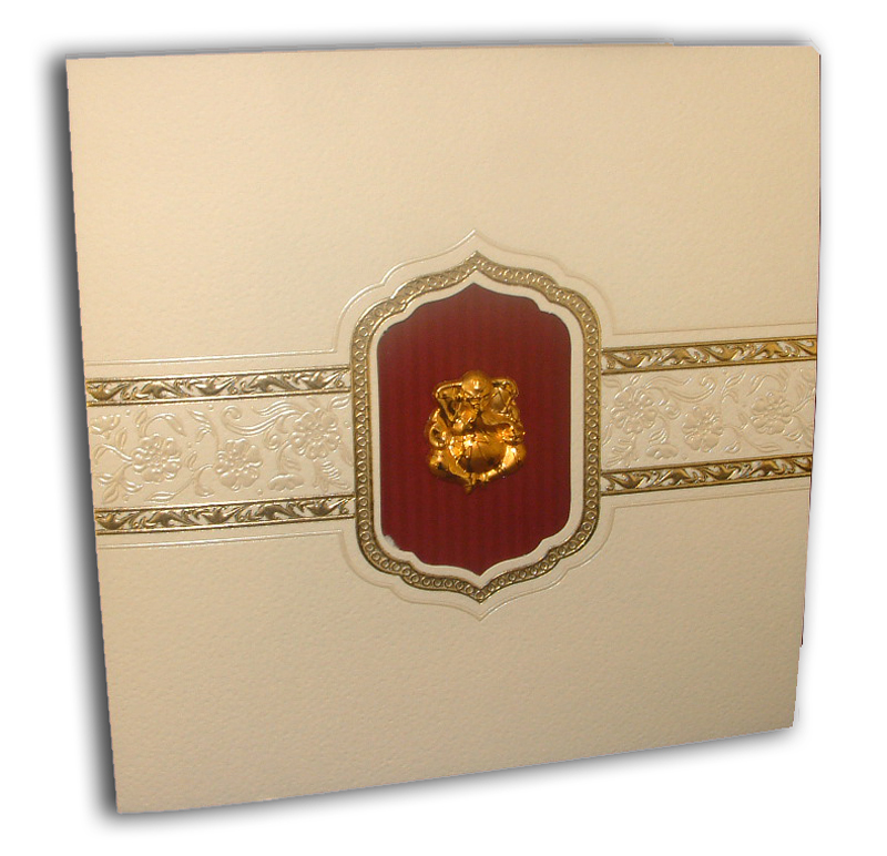 Hindu Wedding Card  J284H   