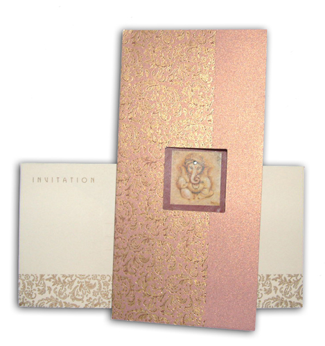 Hindu Wedding Card JP 433 G 