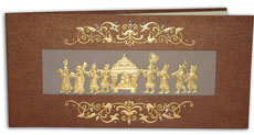 Hindu Wedding Card JP 444 