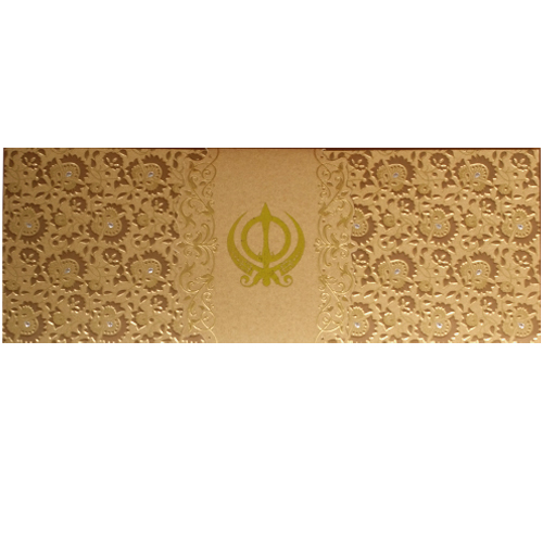 Sikh Wedding Card JP 458