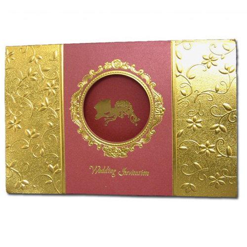 Muslim Wedding Card W0081